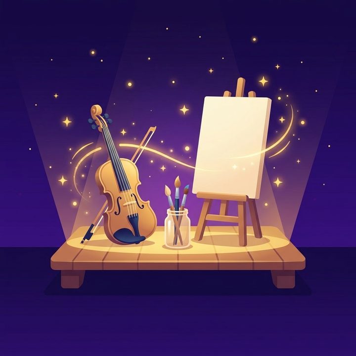 Arts & culture illustration